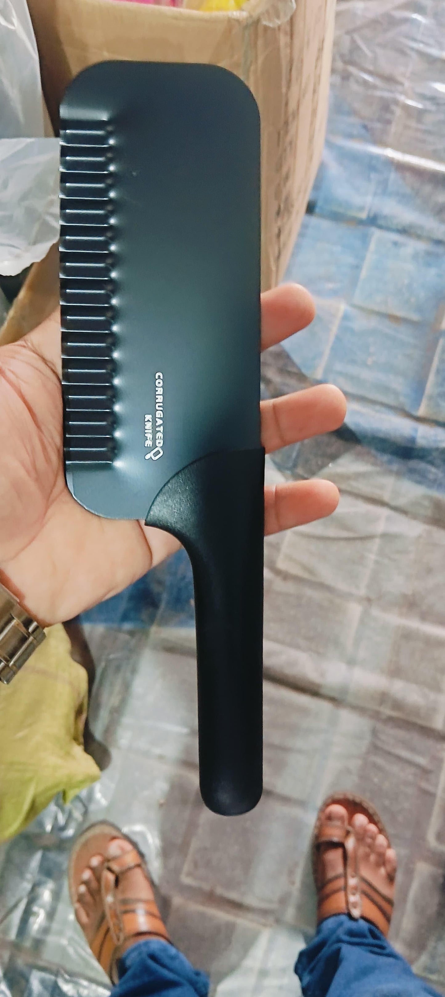 Crinkled Chopper for Perfect Fries