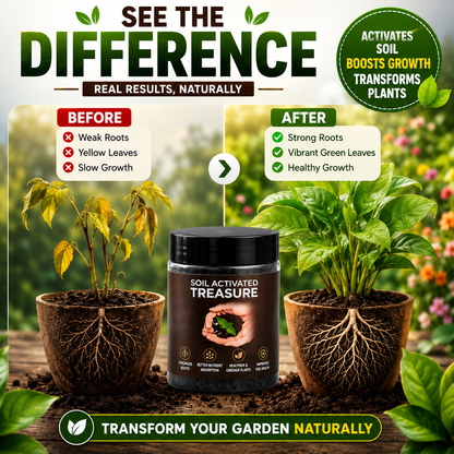 Soil Activated Plant Growth Booster (Buy1 Get1 Free)