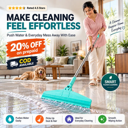 Wiper Mop for Floor Cleaning