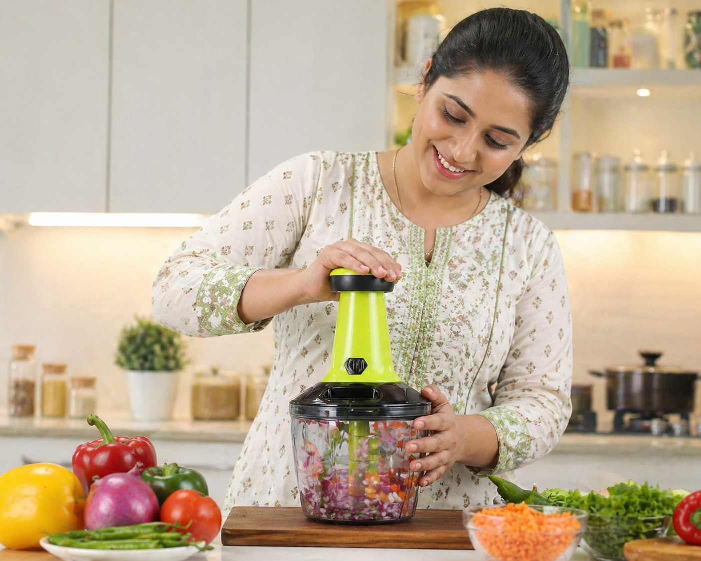 Turbo Veggie Chopper for Kitchen