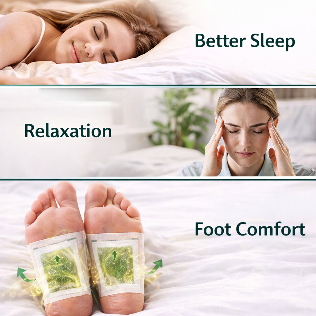 🦶🌿Vistocart Premium Natural Detox Foot Patches (2x10 packs) BUY 1 GET 1 FREE