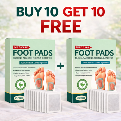 🦶🌿Vistocart Premium Natural Detox Foot Patches (2x10 packs) BUY 1 GET 1 FREE