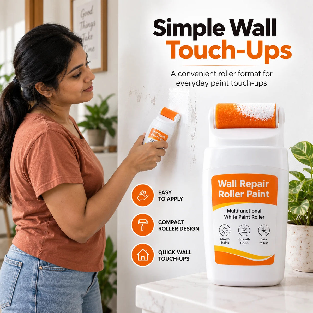 VISTOCART® Wall Repair Roller Paint