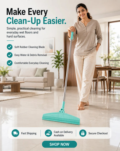 Wiper Mop for Floor Cleaning