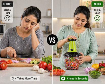 Turbo Veggie Chopper for Kitchen